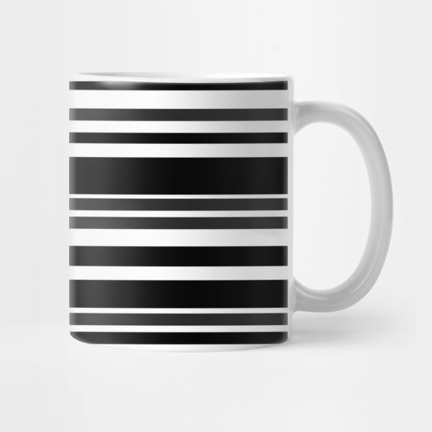 black and white stripe lines by Spinkly